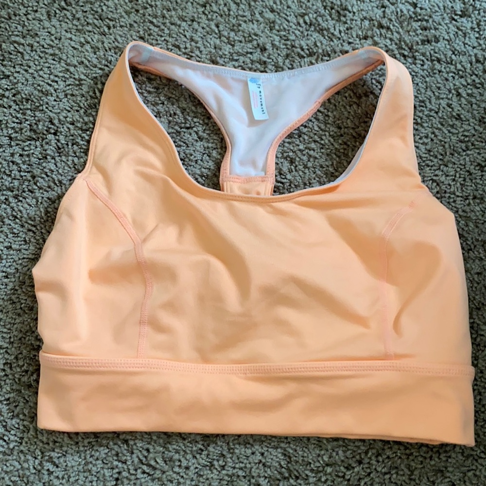 Free People Sport Bra Orange Size S